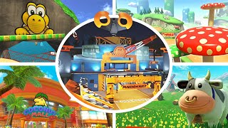 Ported Wii Tracks Evolution in Mario Kart Series (2011 - 2025)