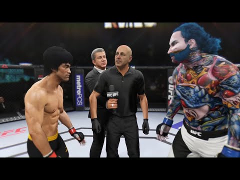 Bruce Lee vs. Merman - EA Sports UFC 2 - Epic Fight 👊🐉