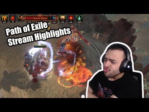 STEELMAGE Gathers UPGRADES While Mapping - Molten Strike Jugg - Stream Highlights - Path of Exile