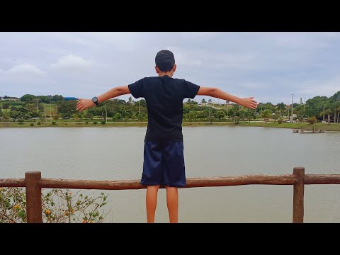 Eu fui na lagoa da cidade Ocidental Go