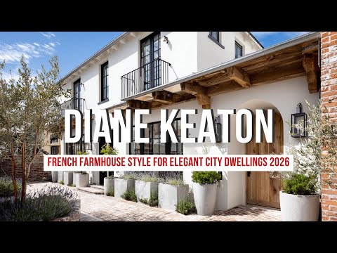 Diane Keaton Inspired French Farmhouse Style for Elegant City Dwellings 2026