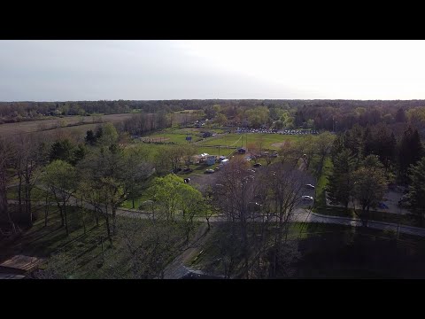 DJI Mini SE drone flight at Harding Park, Hubbard, Ohio.