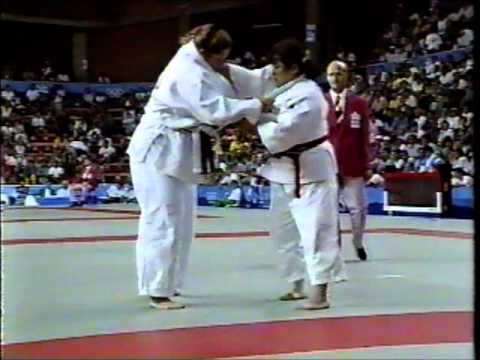 Judo,1992 Olympic Y.Sakaue(JPN) W+72 Pre-Round2