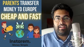 How can Indian parents👪 transfer money to children🧒 from India to Europe🇩🇪