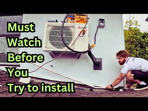How to Install a Mini Split LIKE a PROFESSIONAL - TIPS and TRICKS for DIYers AND HVAC Pros