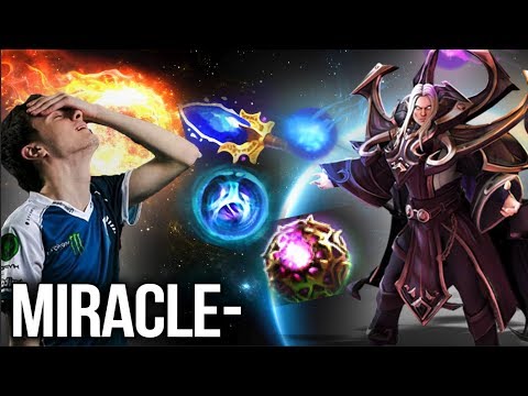 Miracle- Top 1 Invoker Still Not Enough to Carry? 9k MMR Gameplay - Dota 2