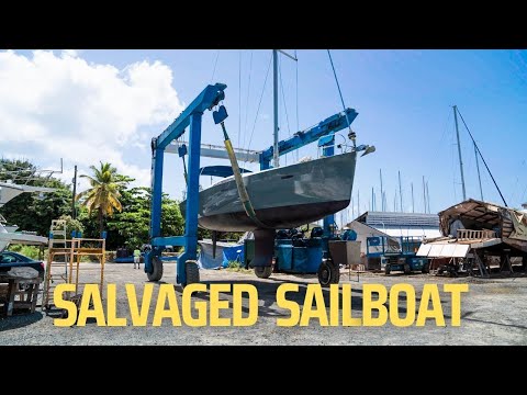 Refitting a 43 Oceanis | Salvaged Boat | Sailing Wicked 24