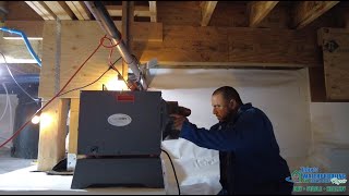 Watch video: SaniDry Sedona Dehumidifier Installation - Oregon City, OR