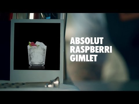 ABSOLUT RASPBERRI GIMLET DRINK RECIPE - HOW TO MIX