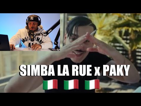 AMERICAN FIRST TIME REACTING  🇮🇹| Simba La Rue - LEVANTE (feat. Paky) [Official Video]