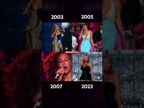 Beyoncé dangerously in love evolution #shorts #beyonce