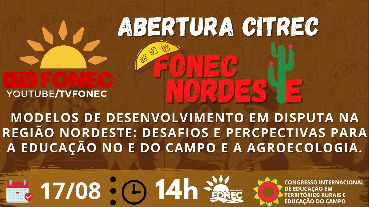ABERTURA CITREC - Região Nordeste