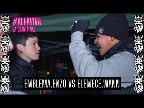 EMBLEMA.ENZO vs ELEMECE.WANN | FINAL ALFAVIVA "TODA LA CARNE A LA PARRILLA"