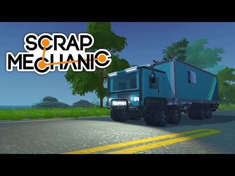 Mobile base truck - Scrap Mechanic Build