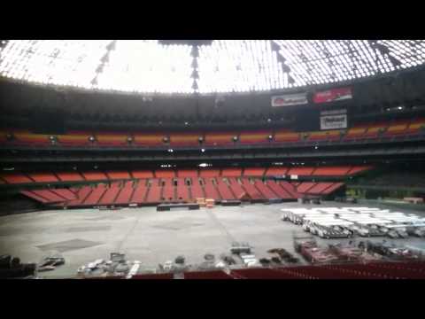Inside the Relinat Houston Astrodome in 2011.