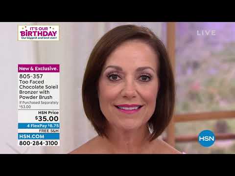 Too Faced Chocolate Soleil Bronzer with Powder Brush