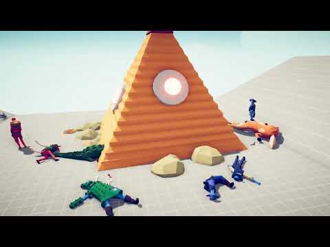 EGYPT FACTION vs  EVERY FACTION - Without Sun Chariot | TABS - Totally Accurate Battle Simulator