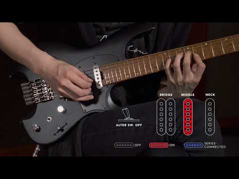 Q(Quest) Series Pickup Combinations: dyna MIX9 switching system | Ibanez