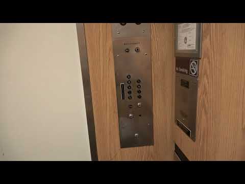 ORIGINAL Westinghouse Black Button Traction Service Elevator at The Caxton Building in Cleveland, OH