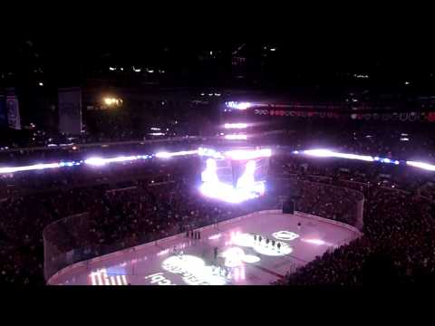 Columbus Blue Jackets 2014 Opening Night Leo!