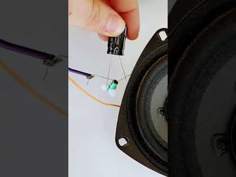 What if we add 2200uF Capacitor in series with speaker !?