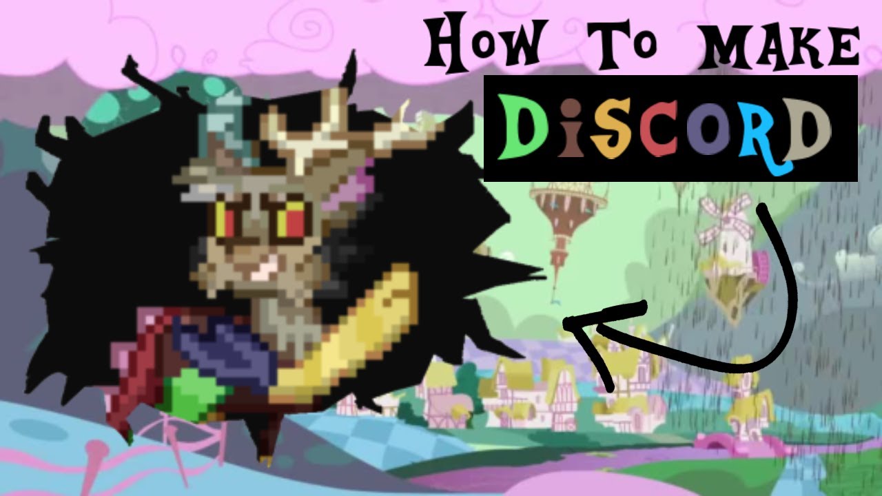 How To Make Discord In Pony Town - From My Little Pony (FiM)