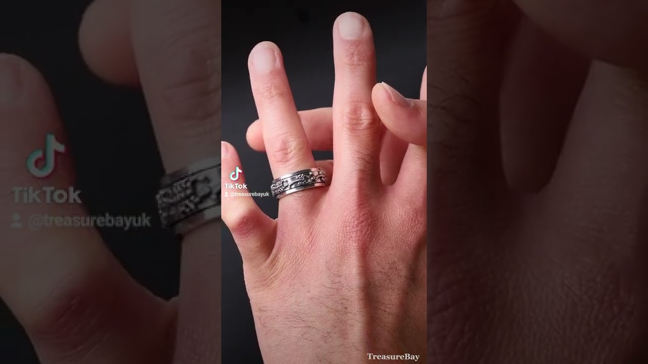 Watch video 925 Sterling Silver Spinner Rings! | TreasureBay Now 925 Sterling Silver Spinner Rings! | TreasureBay