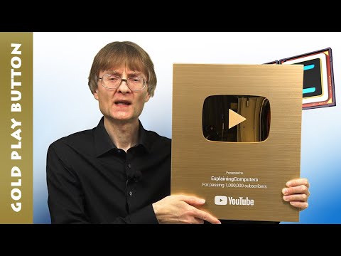 Gold Play Button
