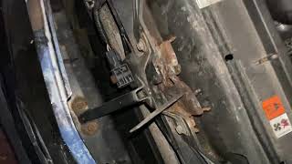 How to open stuck Mazda 3 hood latch