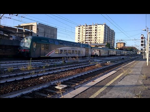 E464 322+5 piano ribassato+pilota 2 piani - Milano Greco - 06/08/2020