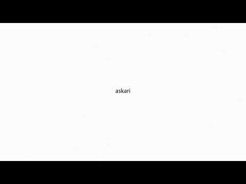 askari PRONUNCIATION