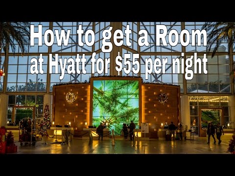 How to Get a Room at Hyatt for $55 per Night-Points Plus Cash Option