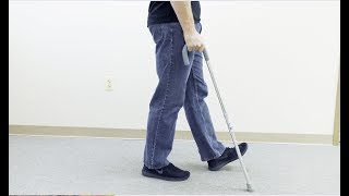How to Walk with a Cane (Sizing, Training, Use, and Stairs)