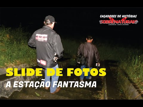 SLIDE DE FOTOS - ESTAÇÃO FANTASMA #ghost #sobrenatural #caveira #cemitério #chs #paranormal