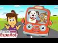 Las Ruedas Del Autobús Canciones Infantiles HooplaKidz En Español