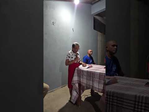 Irmã Ana culto casa da irmã Neirisann Novo Repartimento Pá IAD Missão