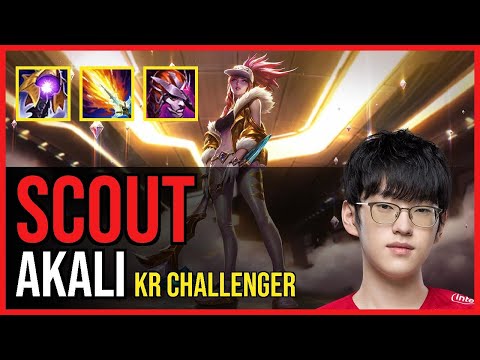 Scout - AKALI vs. SYLAS Mid | KR Challenger