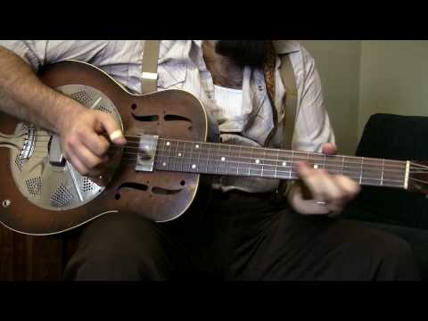 Rev Peyton teaching finger style guitar - Part 2