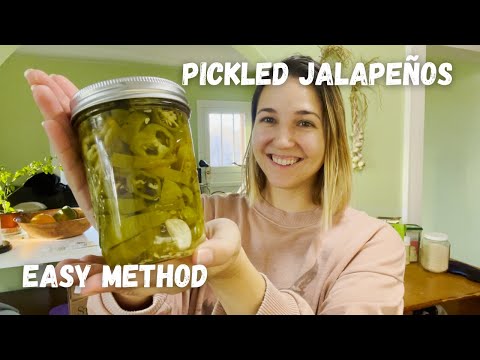 How to Make Pickled Jalapeños (easy and straightforward way to preserve home grown peppers)