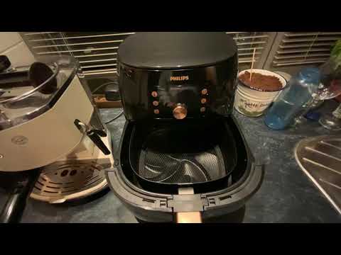 Heißluft Fritteuse Philips Airfryer XXL einstellen und anschalten 😅