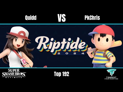 Quidd (Pokemon Trainer) vs PkChris (Ness) - Ultimate Top 192 - Riptide 2024