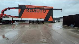 Bortinis puspriekabės Nordic TRAILER S345 PALFINGER PK23002 / PLATFORM L=12324 mm pardavimas - Vaizdas 5 | Autoline LT Bortinė puspriekabė Nordic TRAILER S345 PALFINGER PK23002 / PLATFORM L=12324 mm | Vaizdas 5 - Autoline