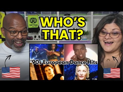 Americans React To Top 90s EUROPEAN Dance Hits 🕺🏽