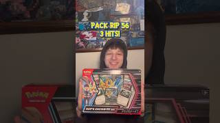 PACK RIP 56 - Hop’s Zacian EX Box! 3 Hits today! #pokemon #shorts