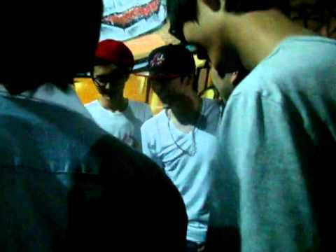 110820 Andup & Olltii - freestyle on the hondae street