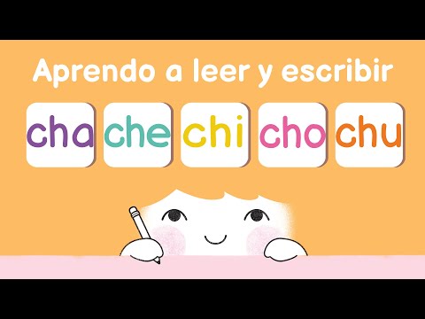 Aprender a leer las sílabas cha che chi cho chu