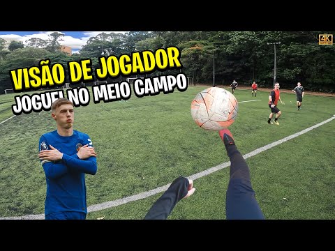 JOGANDO NO MEIO CAMPO IGUAL COLE PALMER NA VISÃO DE UM JOGADOR DE FUTEBOL, TEVE TRETA!