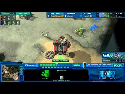SC2L Week 2 - ROOTGaming vs Na'Vi - G6