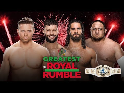 WWE 2K18: Seth Rollins vs The Miz vs Finn Balor vs Samoa Joe Greatest Royal Rumble 2018