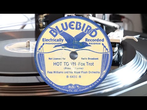Fess Williams and his Royal Flush Orchestra: Hot Town - Fox Trot [1929]
